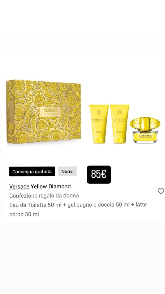 Parfum Versace Yellow Diamond