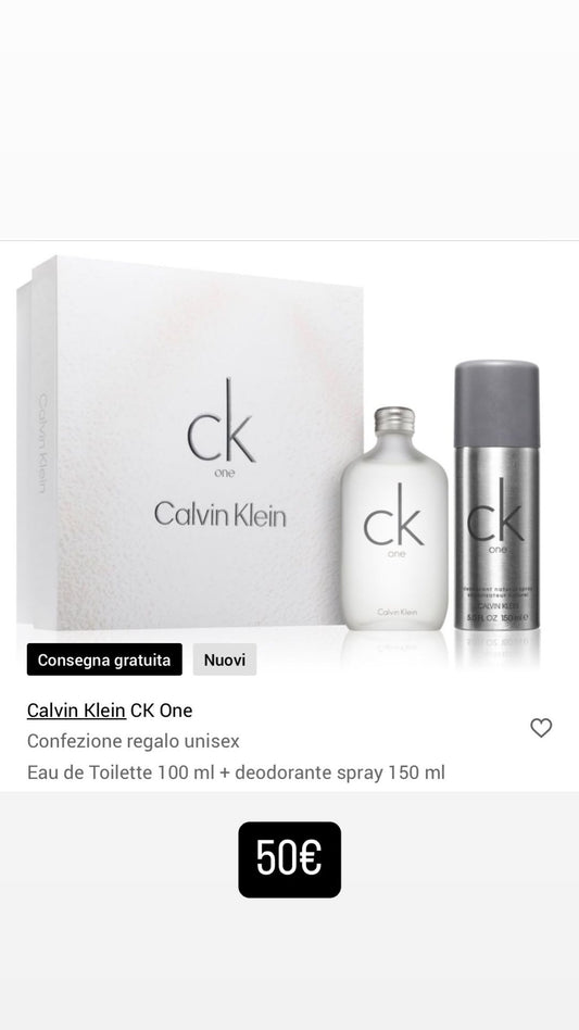 Parfum Calvin Klein One