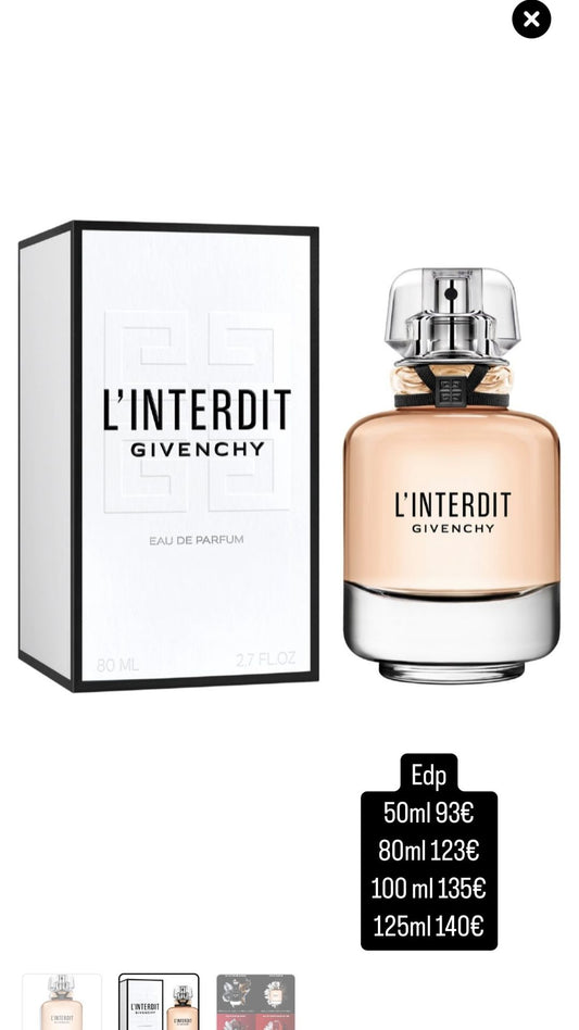 Parfum GIVENCHY L'INTERDIT