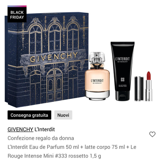 Parfum Givenchy L’interdit