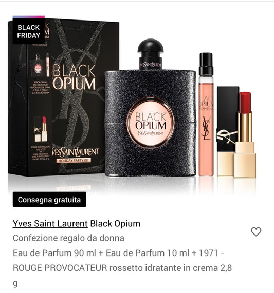 Parfum Yves Saint Laurent Black Opium